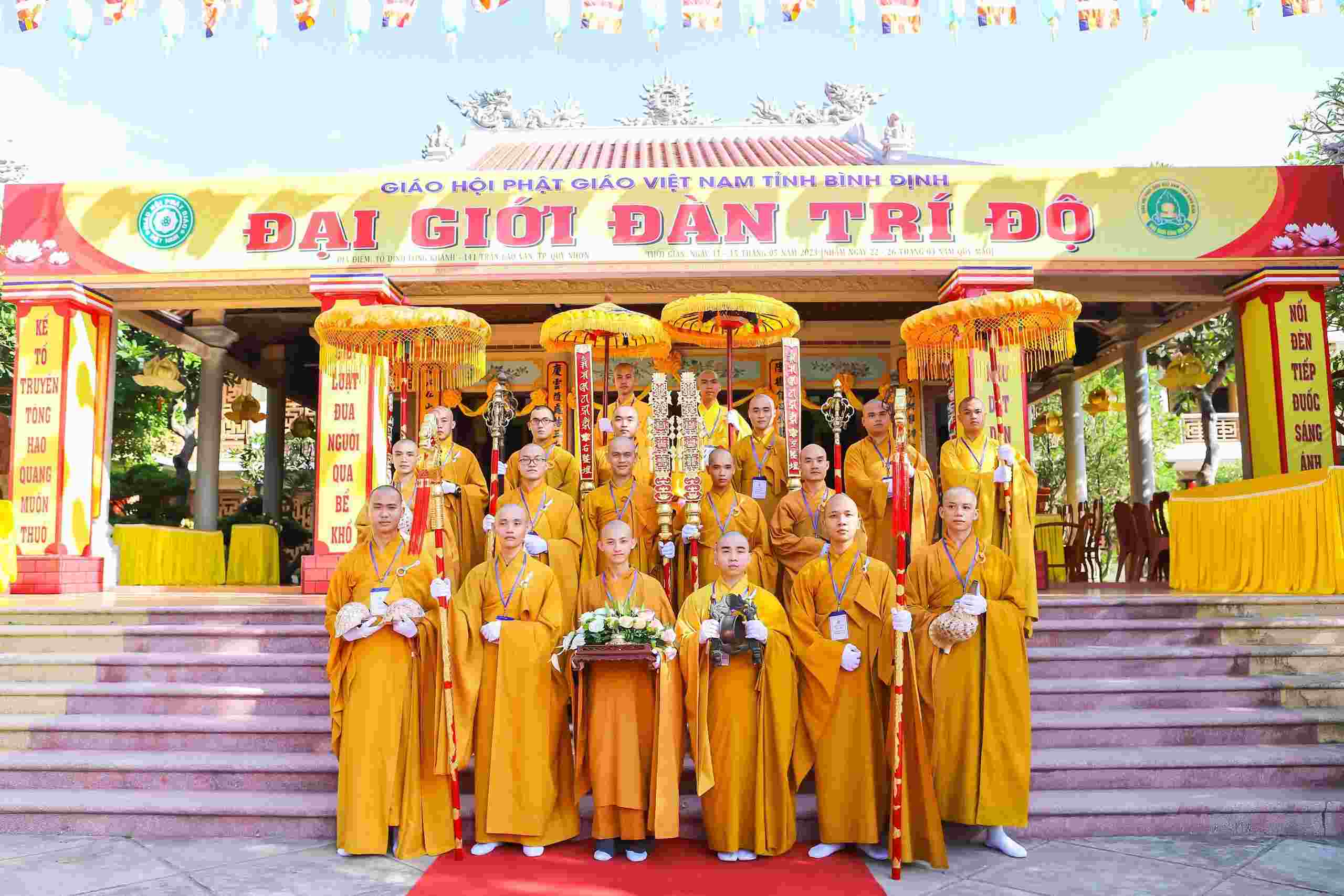 Ân đàn na, tín thí trong Đại Giới Đàn Trí Độ Pl.2567 tại chùa Tâm Ấn
